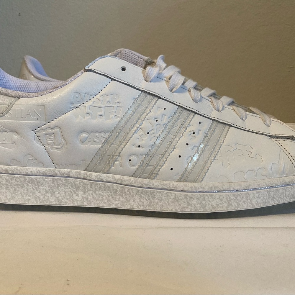 Adidas Originals Superstar Ed Banger Records FZ5524 Paris Exclusive Size 14